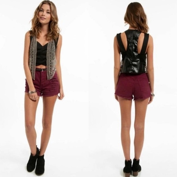 Caribbean Queen Jeweled Vest - Boho-Chic Sparkle and Style - Picture 1 of 5
